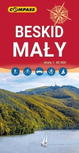 MAPA - BESKID MAŁY 1:40 000, PRACA ZBIOROWA