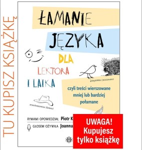 ŁAMANIE JĘZYKA DLA LEKTORA I LAIKA- KSIĄŻKA