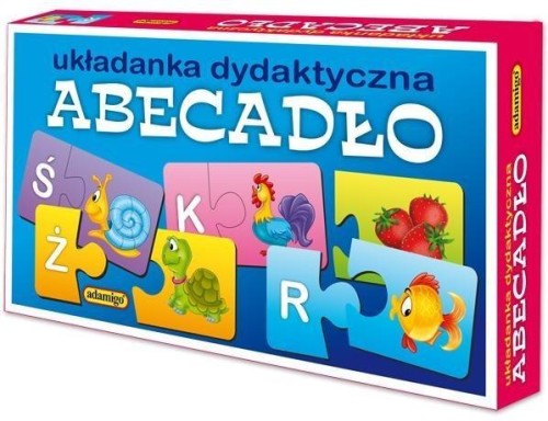 Abecadło. Układanka dydaktyczna, Adamigo