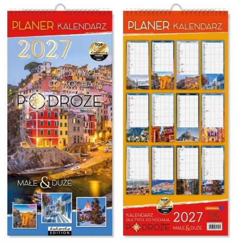 Kalendarz 2027 Planer Podróże
