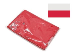 FLAGA POLSKI 90X60CM