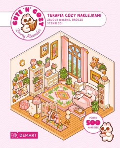 CUTE'N COZY. TERAPIA COZY NAKLEJKAMI