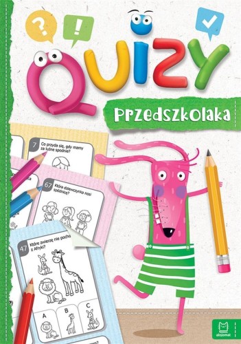 Quizy przedszkolaka. Zielone, praca zbiorowa