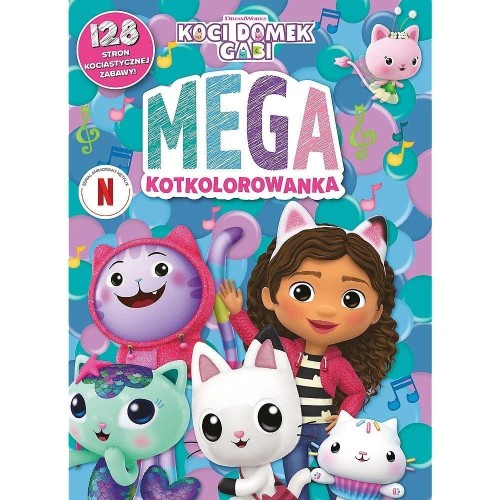 Koci Domek Gabi. Mega KOTkolorowanka TREFL