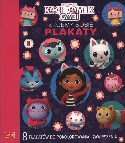 Koci Domek Gabi. Zróbmy sobie plakaty TREFL