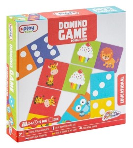 GRA DOMINO DWUSTRONNA 28 KART, GRAFIX