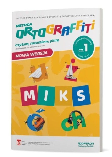 Ortograffiti. Poziom podstawowy cz.1 klasy IV-VI
