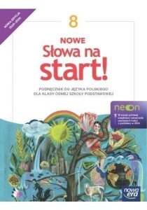 J.POLSKI SP 8 NOWE SŁOWA NA START NEON PODR W.2024