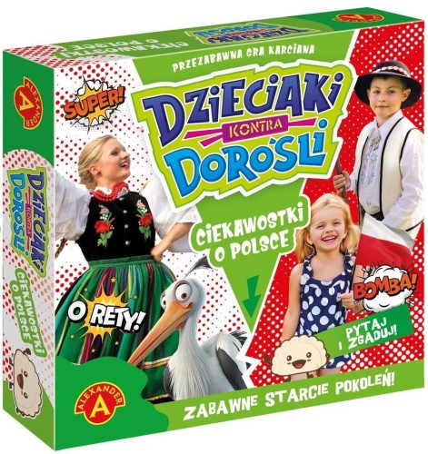 Dzieciaki kontra Dorośli Ciekawostki o Polsce ALEX