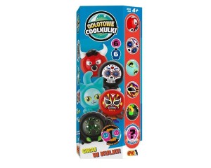 ODLOTOWE COOLKULKI 6 KULEK + 6 UBRANEK CZERWONY