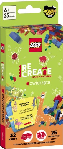 Lego Recreate. Karty Wyzwań. Zwierzęta