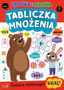 KOLOROWANKA ZABAWA I NAUKA TABLICZKA MNOŻENIA