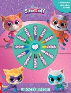 DISNEY SUPERKOTY. UROCZE KREDKI, PRACA ZBIOROWA