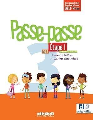 Passe-Passe 3 etape 1 podr. + ćw. + online A2.1