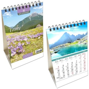 KALENDARZ 2027 BIURKOWY PION TATRY