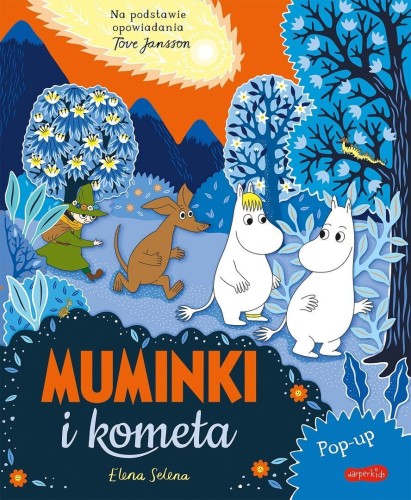 Muminki i kometa. Pop-up