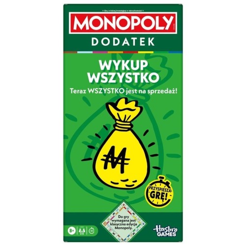 Monopoly Wykup Wszystko - dodatek, HASBRO