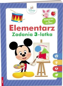 DISNEY MALUCH. ELEMENTARZ. ZADANIA 3-LATKA