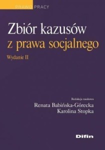 ZBIÓR KAZUSÓW Z PRAWA SOCJALNEGO