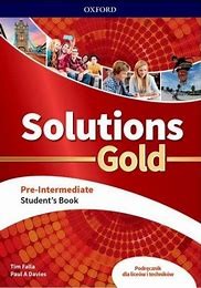 Solutions Gold Pre-Intermediate SB, Oxford University Press, PODRĘCZNIK używany kat. B