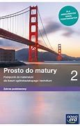 Matematyka Prosto do matury 2 ZP Nowa Era, PODRĘCZNIK używany kat. A