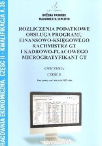 PRACOWNIA EKONOMICZNA  ROZLICZ. PODAT. ĆW CZ. 2  PADUREK podr. używ. kat B