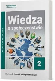 WOS/Wiedza o społeczeństwie 2  OPERON ZR,  PODRĘCZNIK  używany  kat,  A 