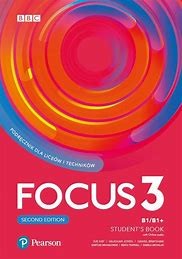 FOCUS 3 SECOND EDITION  SB B1/B1+ Pearson PODRĘCZNIK używany kat. A