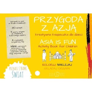 PRZYGODA Z AZJĄ - KREATYWNA KSIĄŻECZKA