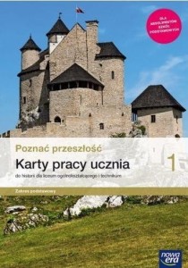 Historia/ Poznać przeszłość 1 Nowa era ZP, KARTY PRACY używany kat. A