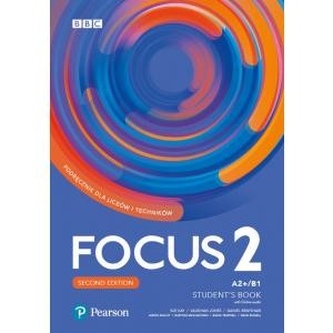 FOCUS 2 SECOND EDITION  SB A2+/B1 Pearson PODRĘCZNIK używany kat. B